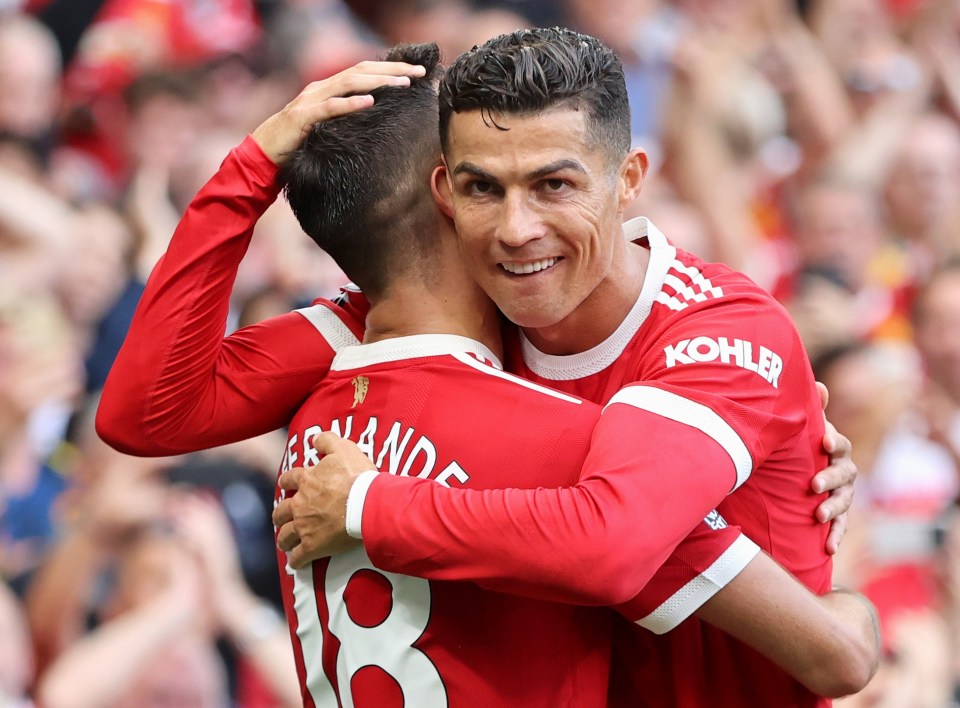 Bruno Fernandes and Cristiano Ronaldo now team up for club and country