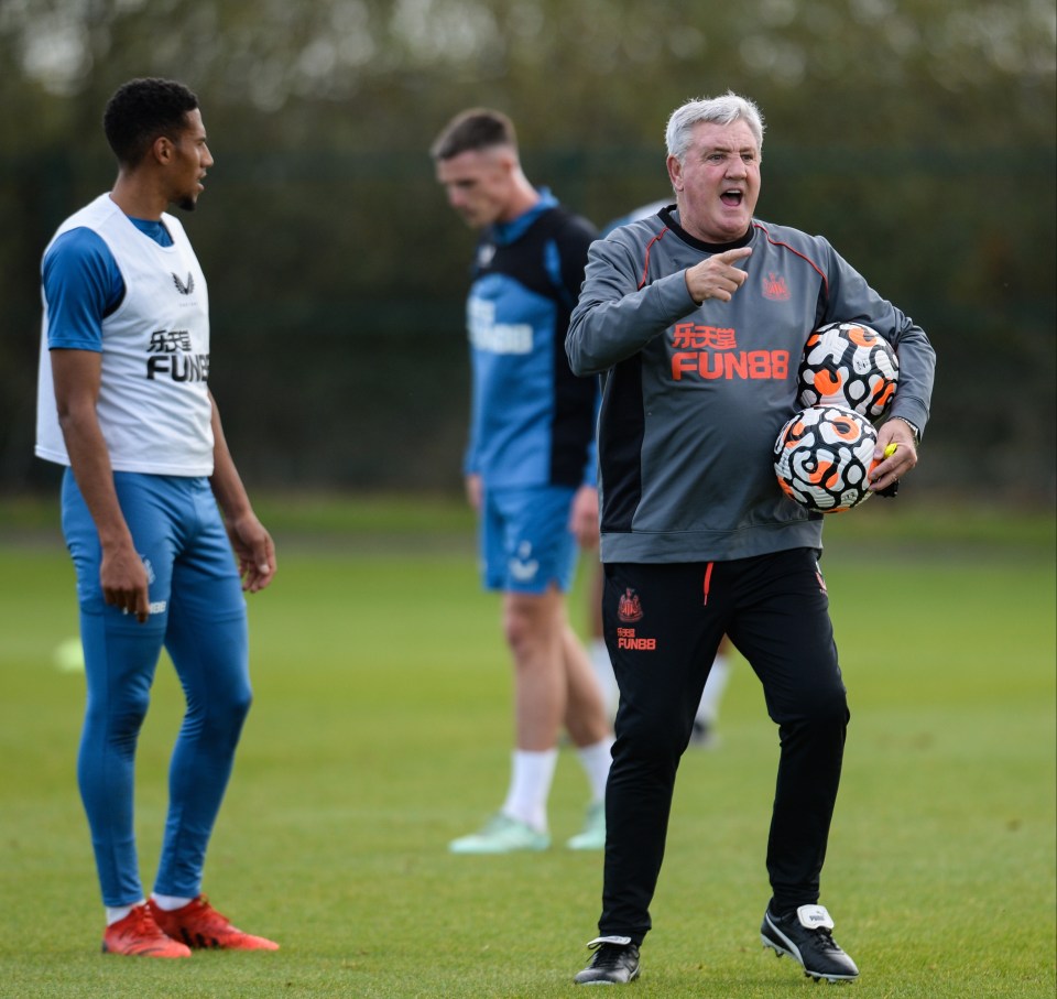 Bruce took charge of training on Thursday as the club's takeover was completed