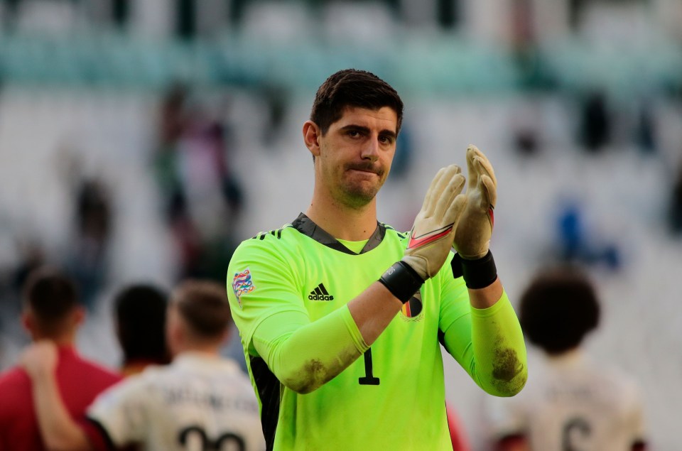 Thibaut Courtois reckons players are competing for 'nothing' in Uefa Nations League third-place play-offs