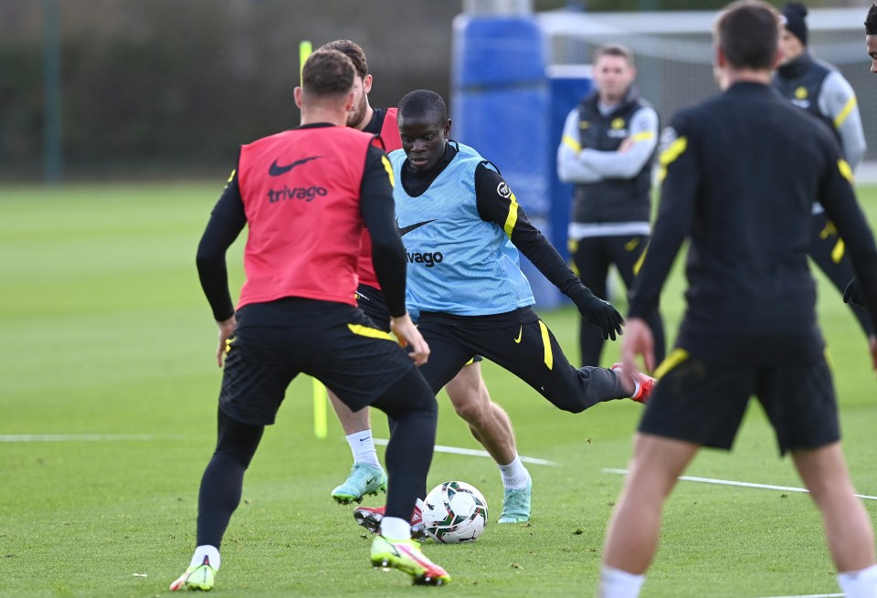 The Frenchman was back in training yesterday