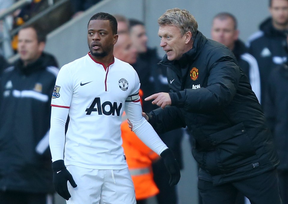 Patrice Evra knew David Moyes wasn't going to make the cut at Man Utd after his first team meeting