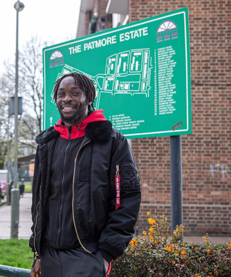 2Sharp, whose parents are from Ghana, grew up on the Patmore estate in Battersea, South London