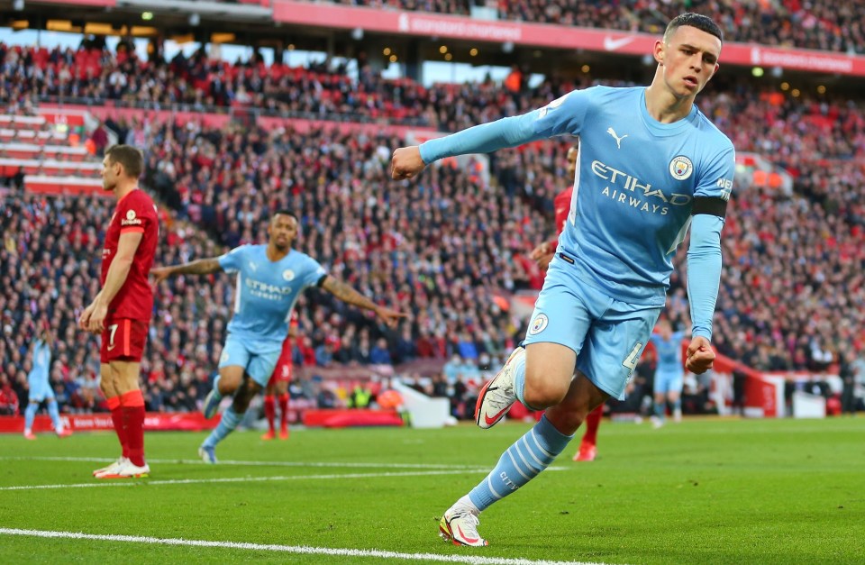 Phil Foden netted an equaliser for Man City