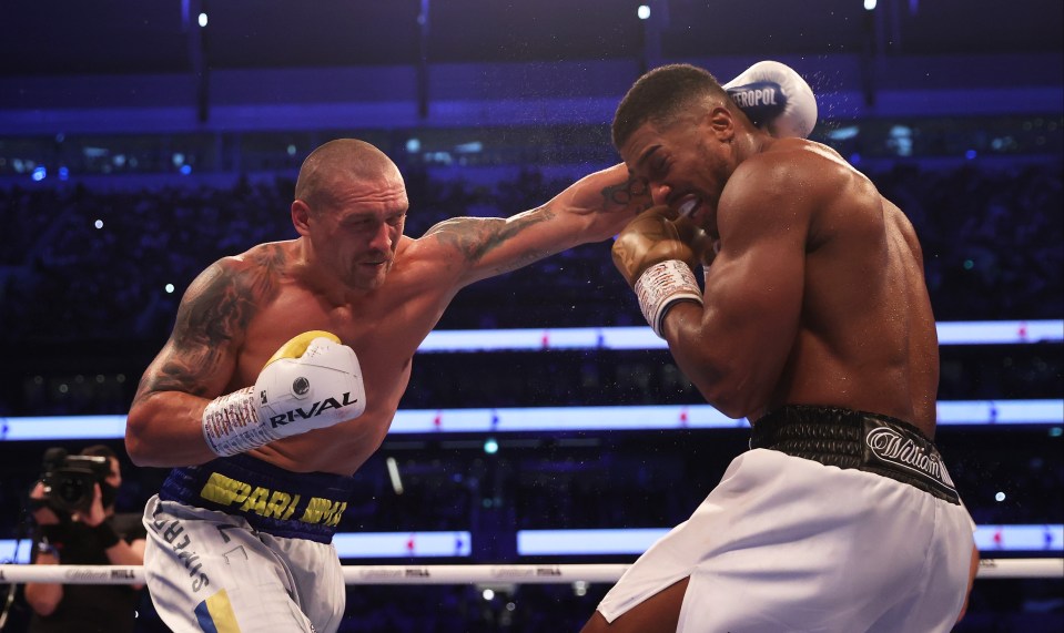 Anthony Joshua suffered a unanimous decision defeat to Oleksandr Usyk last month