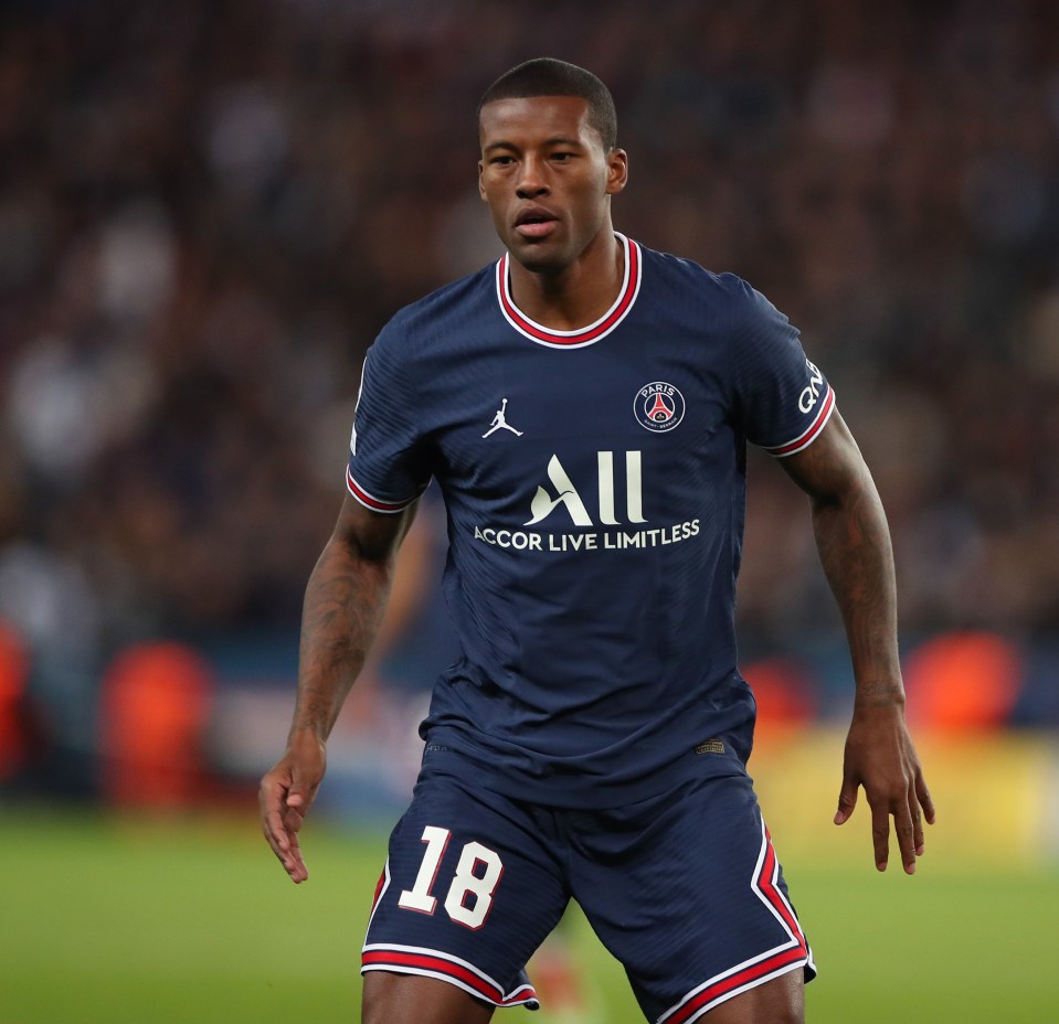 Wijnaldum has found life 'difficult' at PSG so far