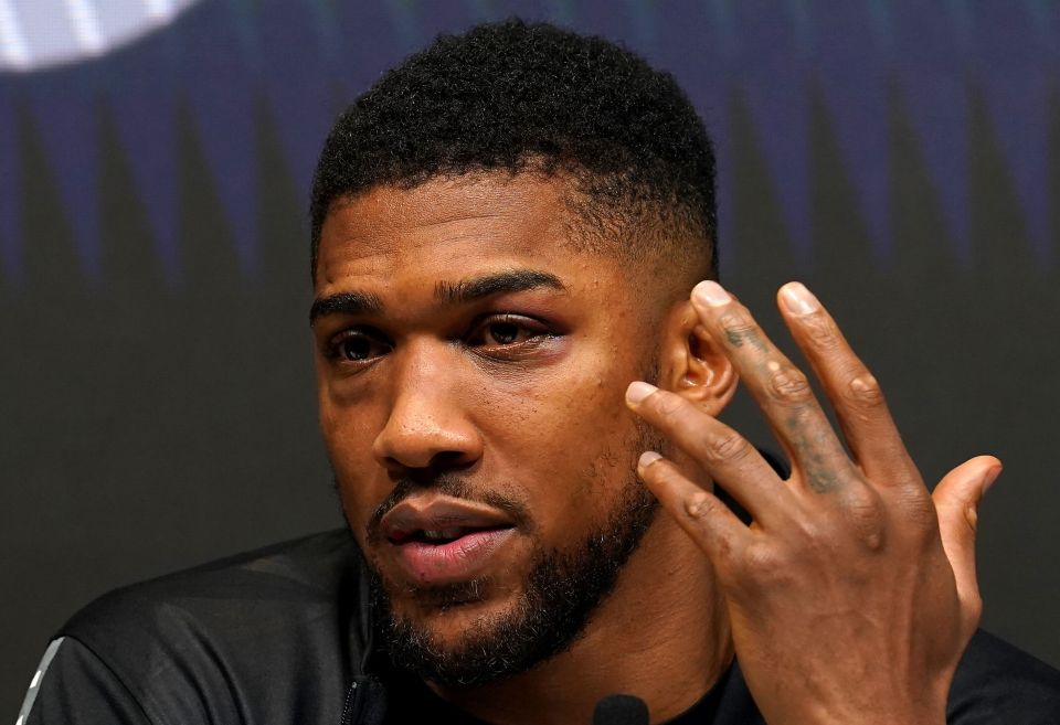 Anthony Joshua is hellbent on avenging his defeat to Oleksandr Usyk