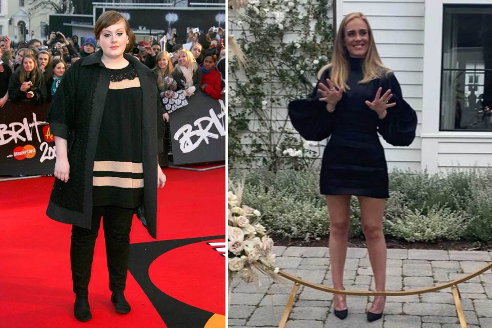 Adele has transformed her look since her split