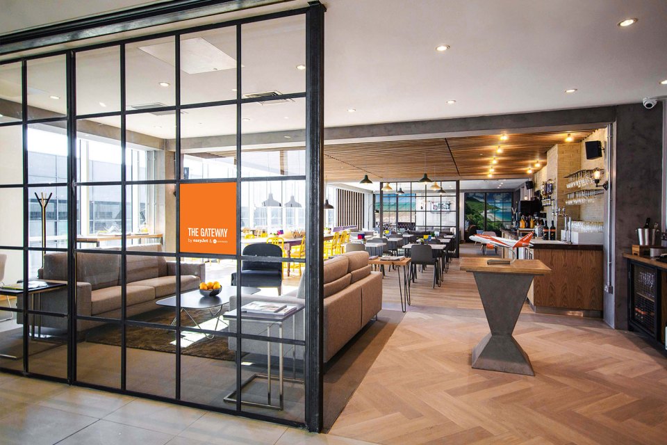 EasyJet launched the lounge last year -at Gatwick Airport