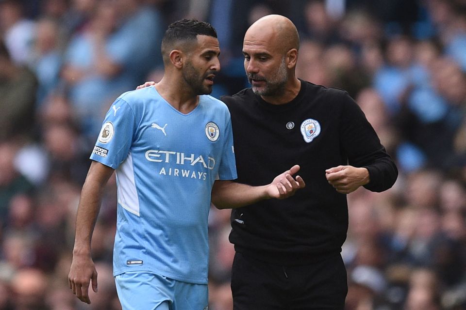 Mahrez's shooting boots were missing as he missed a series of chances