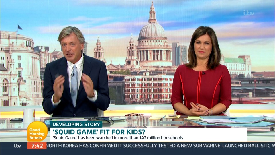 Richard Madeley has come under fire for calling a guest 'darling'