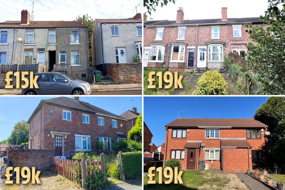 We round up eight cheap as chips properties that you can buy via auction