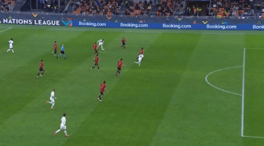 Mbappe WAS offside in the build-up, but Garcia's slight touch allowed the goal to stand