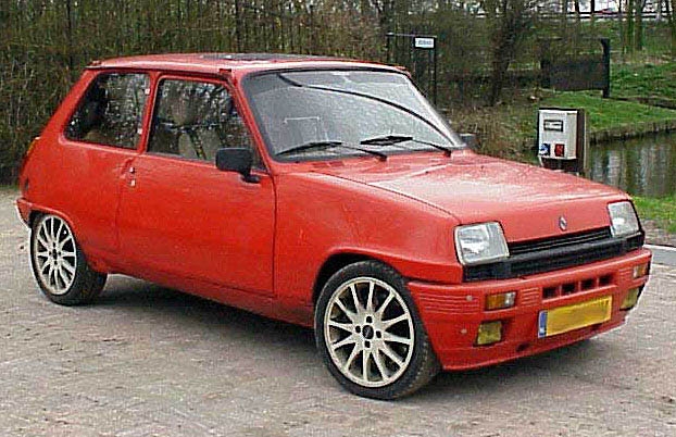 Coulthard's first car was a Renault 5 Turbo