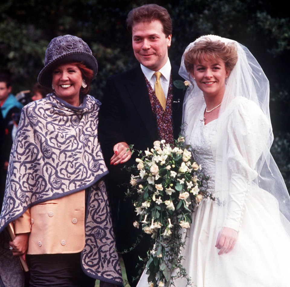 Show host Cilla Black was a guest at their wedding