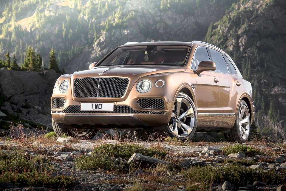 The Bentayga is one of Britain's comfiest cars