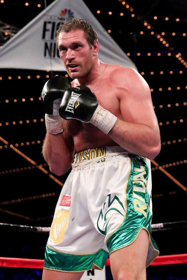 Fury rocked this pair for his 2013 win over Steve Cunningham