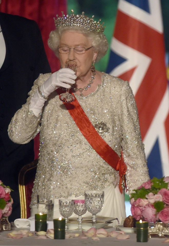 The Queen, 95, is ditching the gin cocktail she is said to drink every evening, for sparkling water or tomato juice instead