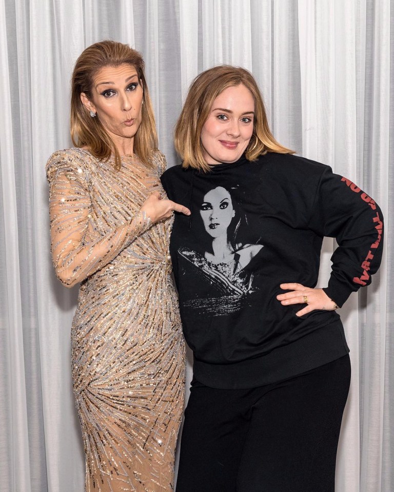 Adele and Celine met in 2018