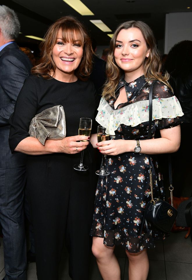 Lorraine Kelly, 61 with her daughter Rosie, 27