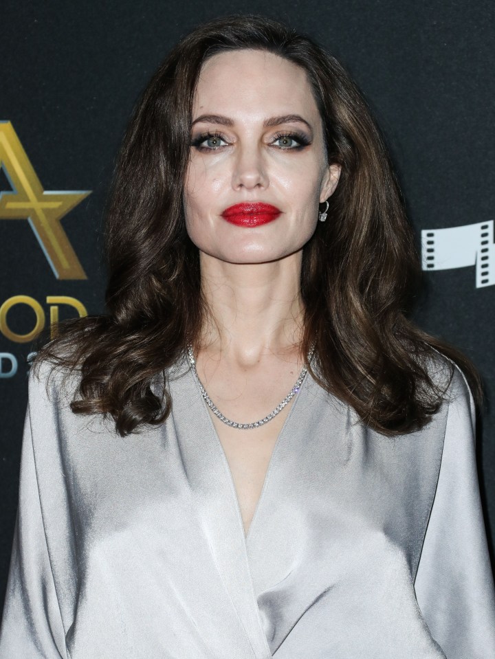 Angelina pictured in 2018