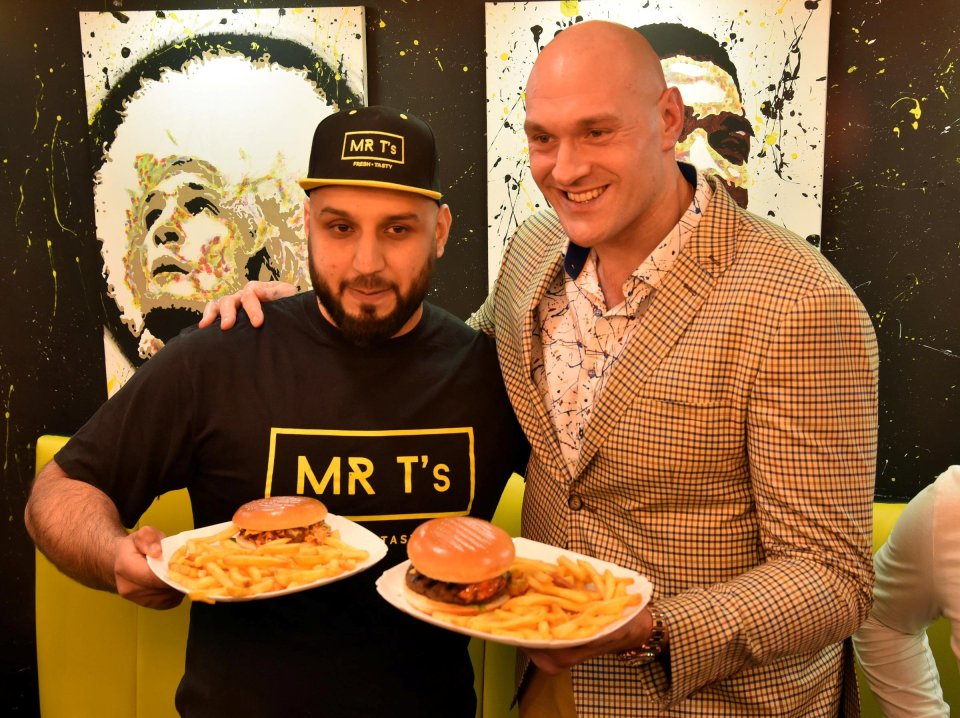 Fury hasn't been eating any junk food ahead of his third fight with Wilder