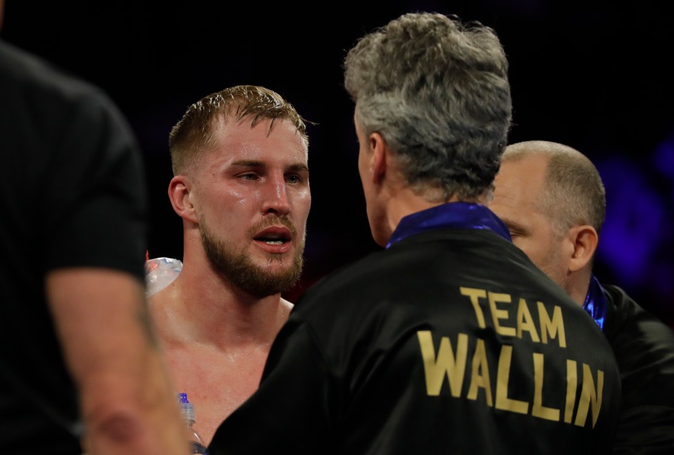 Otto Wallin is disappointed by Whyte’s withdrawal