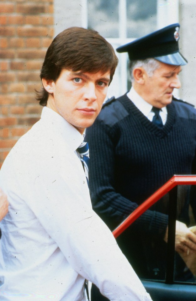 Jeremy Bamber in 1986 while facing the murder charge