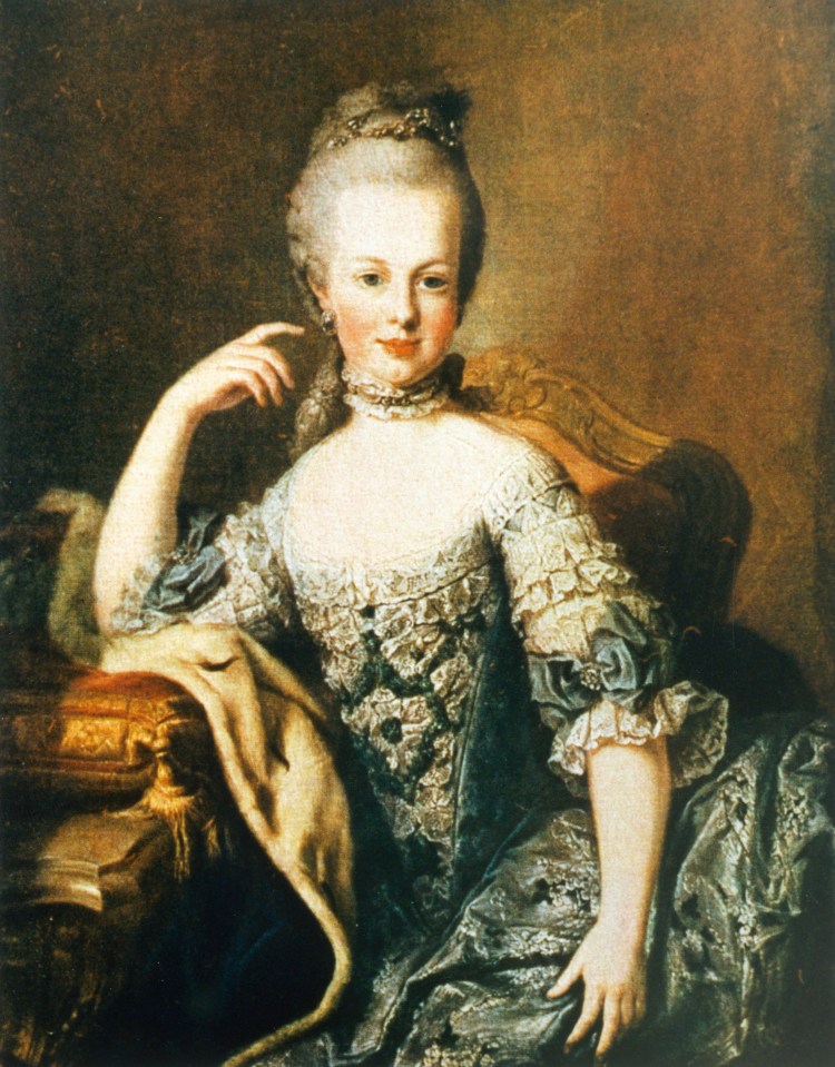 Marie Antoinette was Queen Consort of France before she was beheaded in 1793