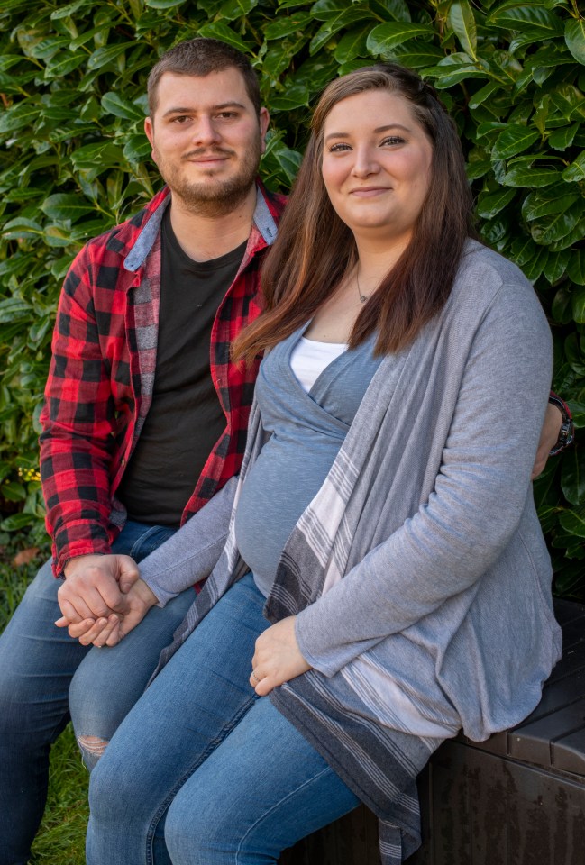 Parents James Kennewell and Laura Parnham have just lost the £20-a-week Universal Credit uplift given during the pandemic