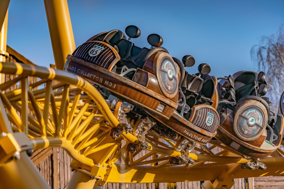 There are plenty of rides for older children, including the newly opened Cyclonator Gyro Swing and Storm Chaser rollercoaster