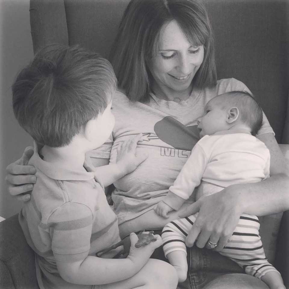 The presenter recently welcomed her third child