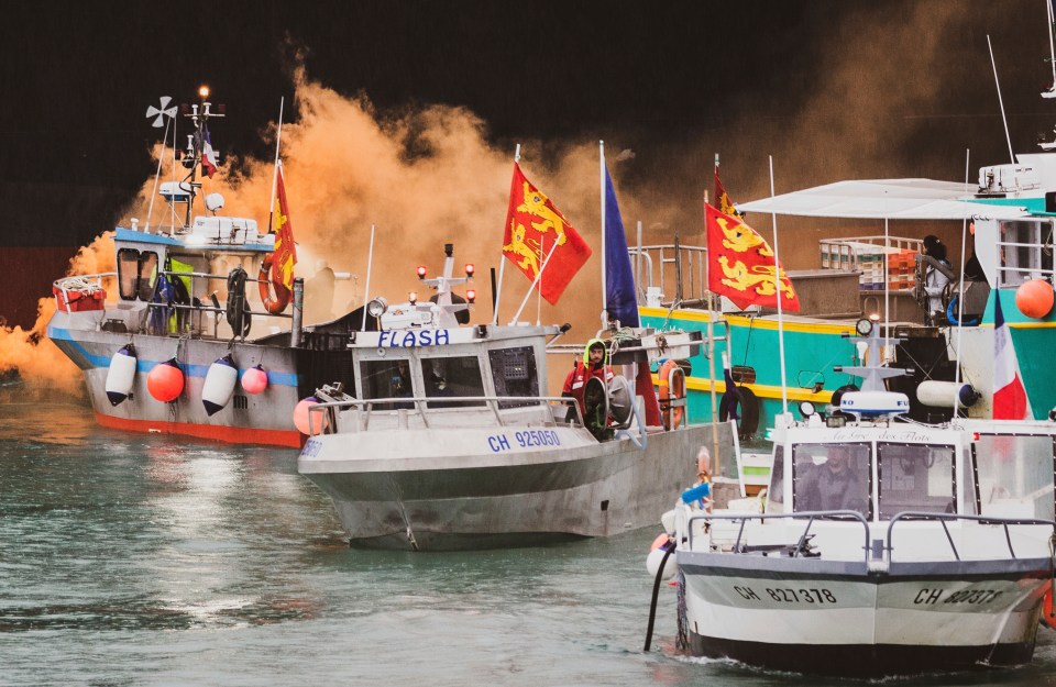 French fishermen are threatening to blockade Calais within two weeks