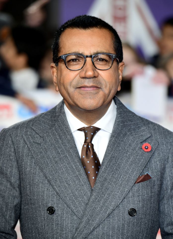 Pictured is British journalist Martin Bashir