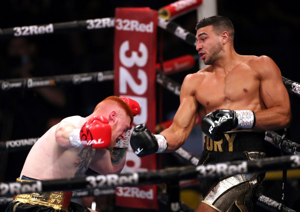 Tommy Fury beat Jordan Grant in the summer in their Telford clash