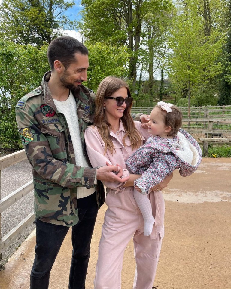 The couple are already parents to 20-month-old Sienna