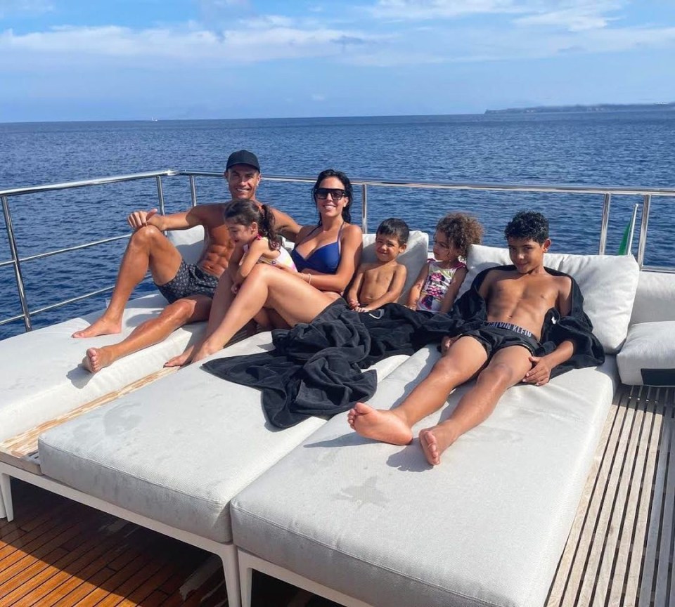 Ronaldo and Georgina already have four children