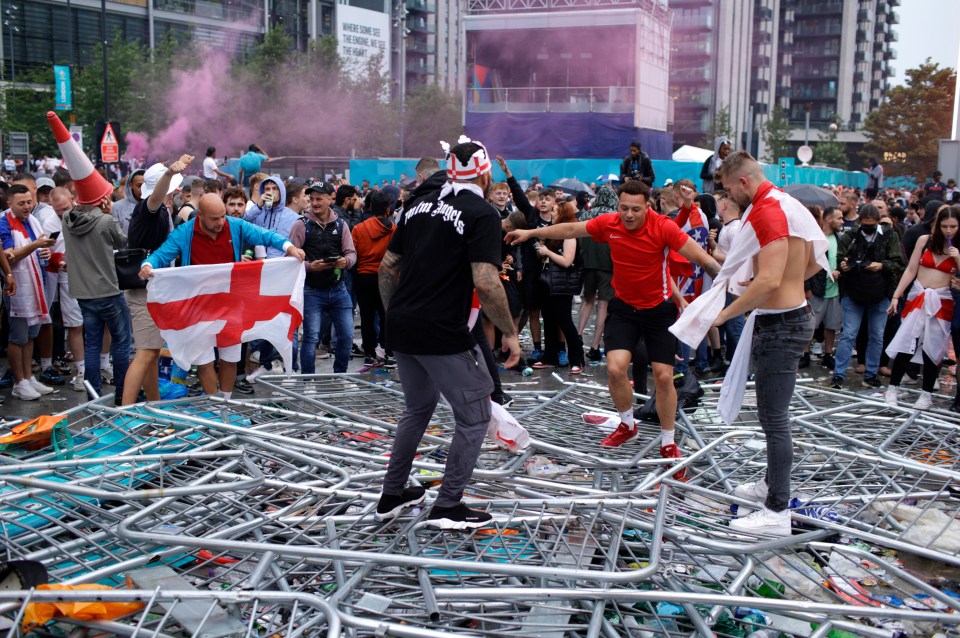 England fans won't be able to attend a match next summer after the Euros final chaos