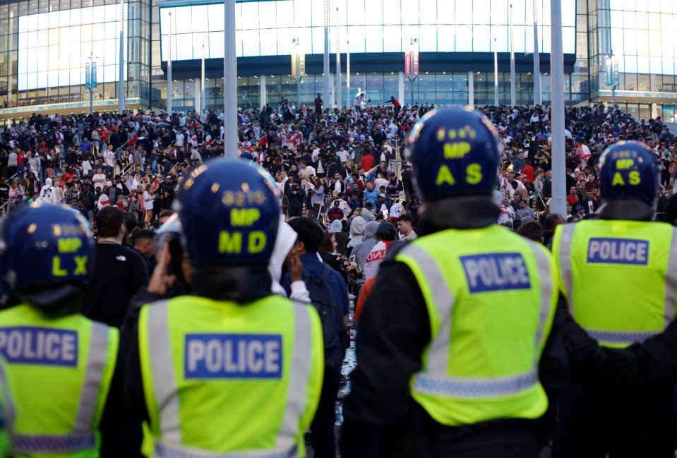 England will have to play a game behind closed doors after fan trouble at the Euro 2020 final at Wembley