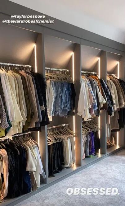 Over £800k of designer clothes and goods are said to have been taken