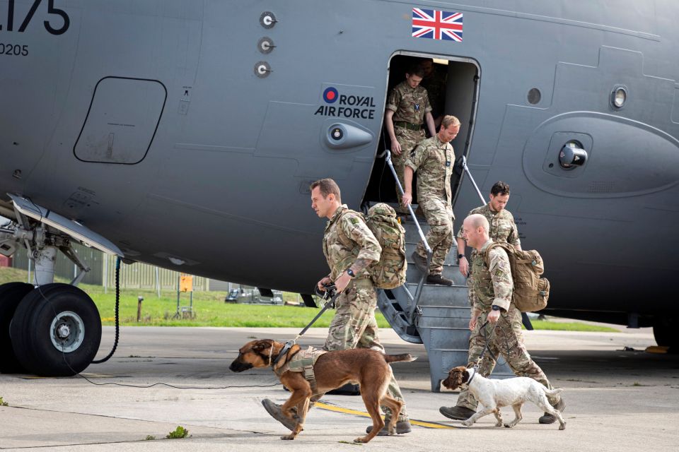 British troops flew out of Afghanistan in August in the biggest military evacuation in 80 years