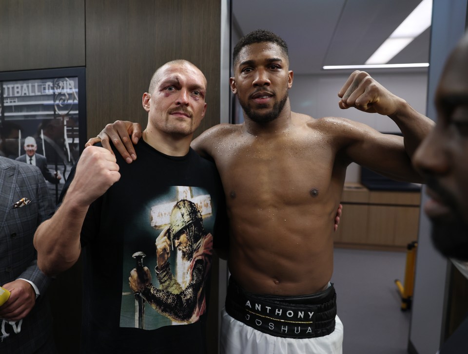 Oleksandr Usyk and Anthony Joshua are set to rematch