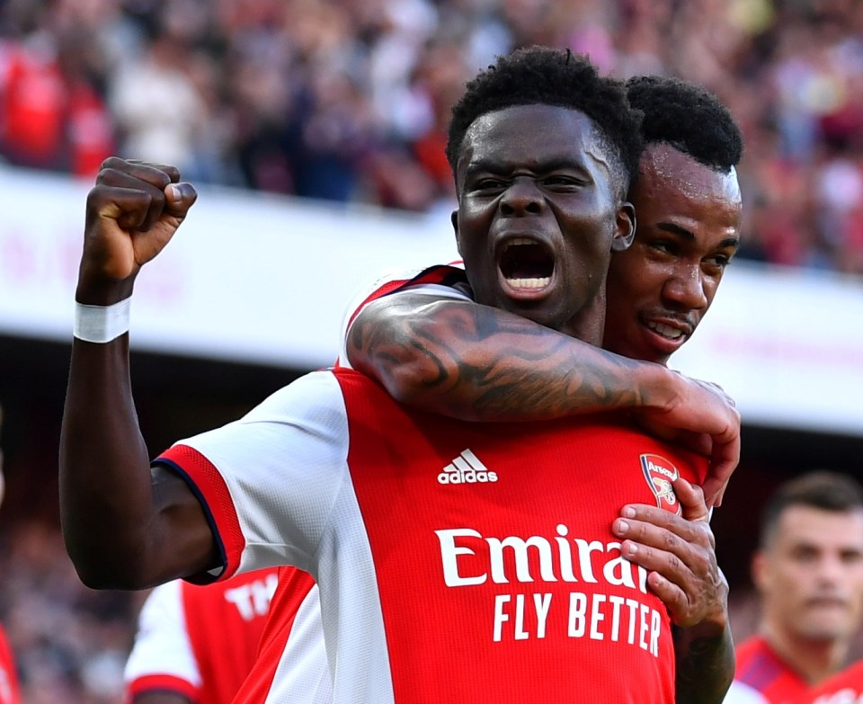 Oyegoke says Bukayo Saka treats him like a brother