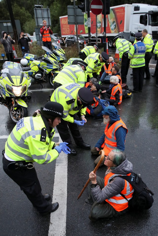 The campaigners say they'll 'unleash hell' before the COP26 eco summit