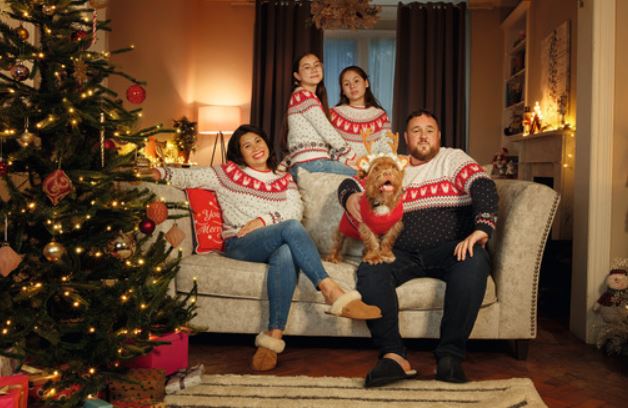 There are 85 days until Christmas, but this family already has it all wrapped up