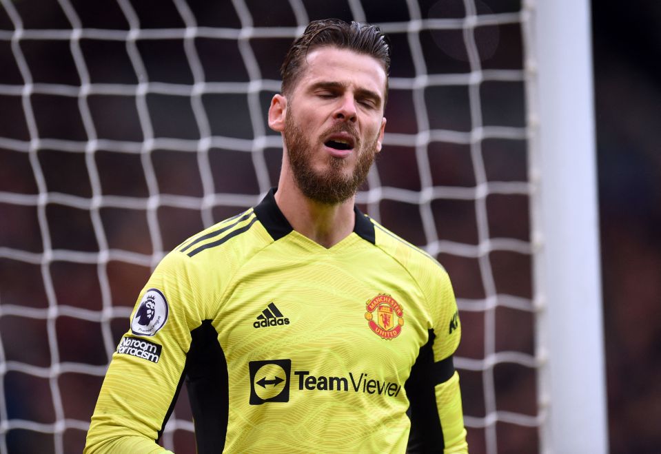 David de Gea is back on top form - but looked frustrated against Everton