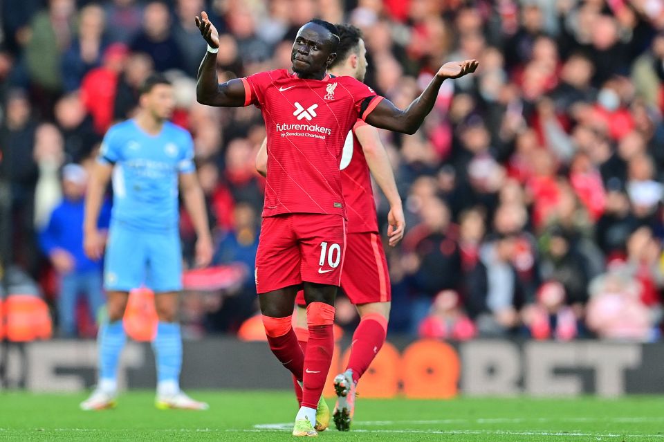 Sadio Mane had put Liverpool ahead in the second half