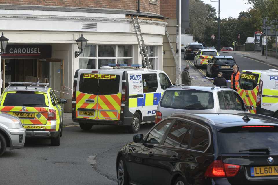 A number of roads have been closed as a result of the incident