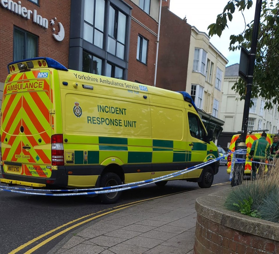 Yorkshire Ambulance Service also attended the incident