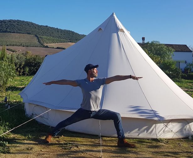 The former DOI judge lives a stress-free life in a tent