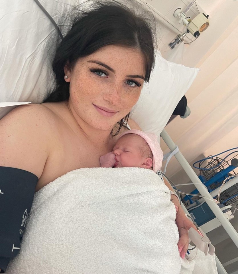 His wife’s daughter Jade has given birth to her second child